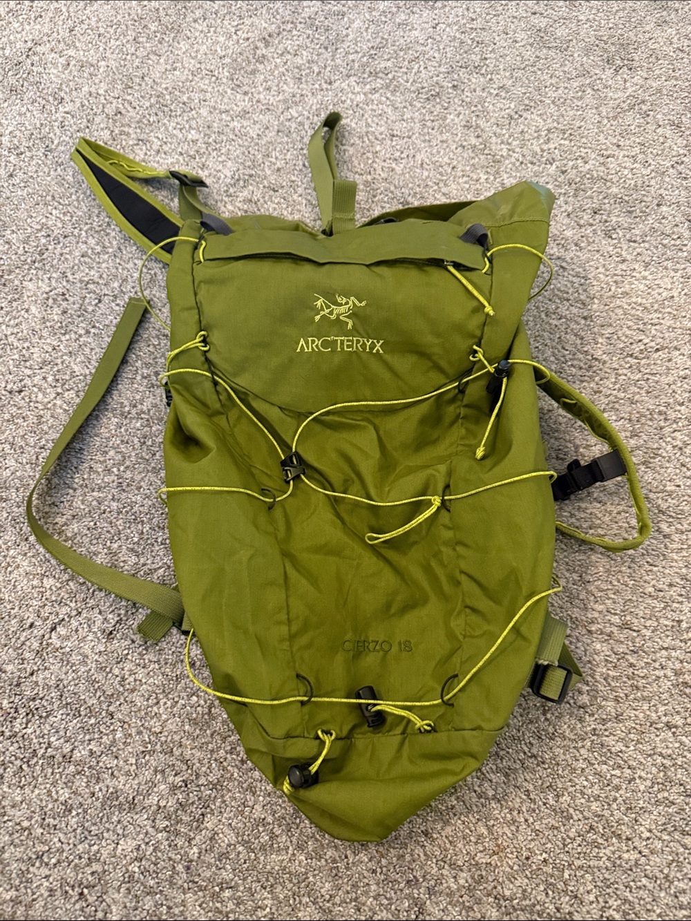 Arc'teryx Cierzo 18 Green backpack